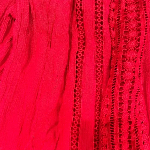 Hollister red blouse ❤️ - Picture 4 of 4